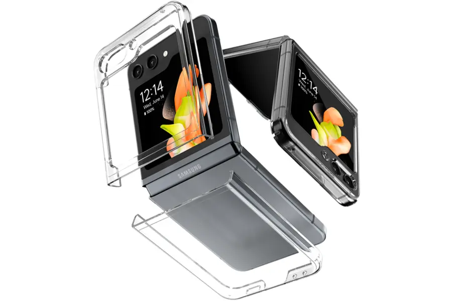 Etui do Samsung Galaxy Z Flip6 Mercury Goospery PC Hard Case przezroczyste